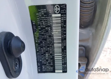 2017 Toyota Corolla Le from USA, damaged, VIN 5YFBURHE7HP661401